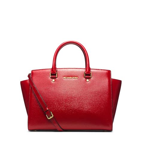 red patent michael kors purse e-1309|Michael Kors clothing.